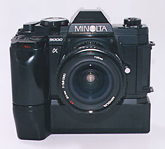 MINOLTA α9000 + MD-90 フィルムカメラ 一眼レフ – にっしん