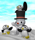 snowman-pena